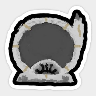 The Astro Helmet Sticker